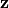 \mathbf{z}