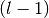 (l-1)